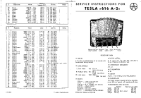 Tesla 616a - Navod k udrzbe 